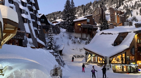 Autovrijen dorpen in Portes du Soleil